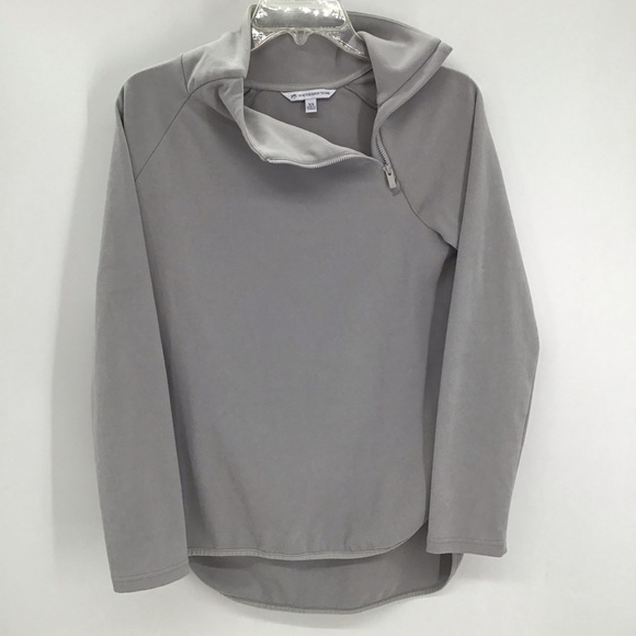 Southern Tide Women’s Zip-Neck Pull-Over Fleece Lined Top Gray Casual Size XS - Picture 1 of 5